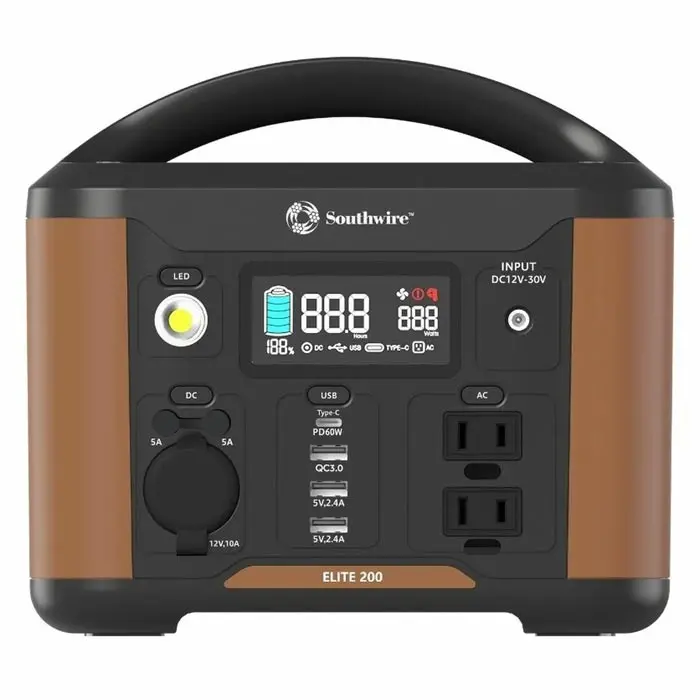 Southwire Elite 200 Series Portable Power Station 1