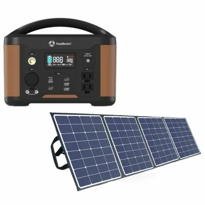 Southwire Elite 500 Series With 100-Watt Solar Panel 1