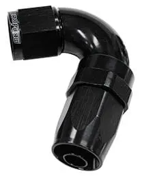 -16An 120° Full-Flow Taper Swivel Hose End – Af154-16Blk 1