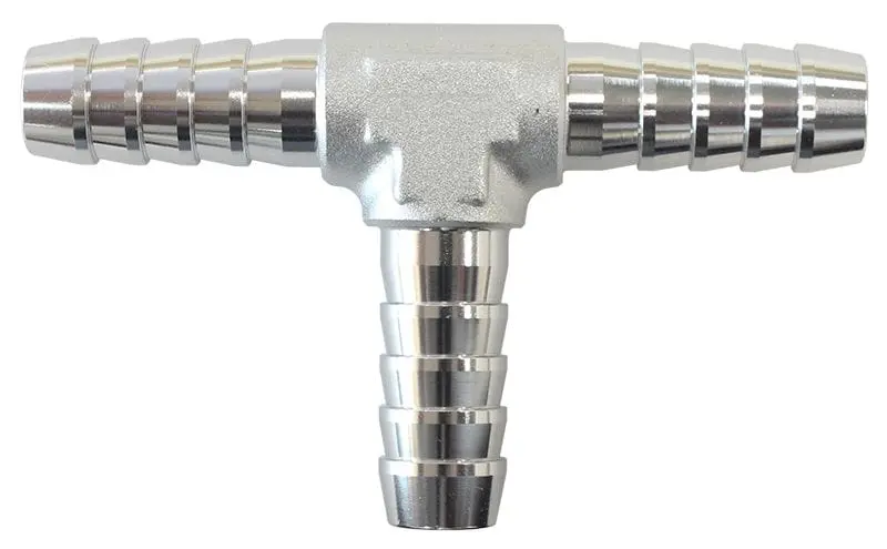 Aluminum T-Fitting – 5/32" (4Mm) Od, Compact Design (Af64-4201S) 1