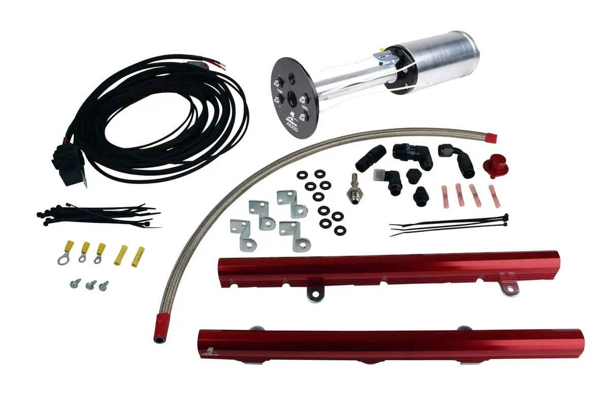 Aeromotive Fuel Line Plumbing Kit – Complete An-Compatible System (17176) 1