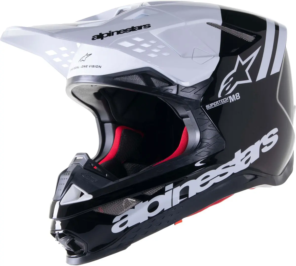 Alpinestars Mx Supertech M8 Off-Road Motorcycle Helmets - 8301523-12-Sm 1