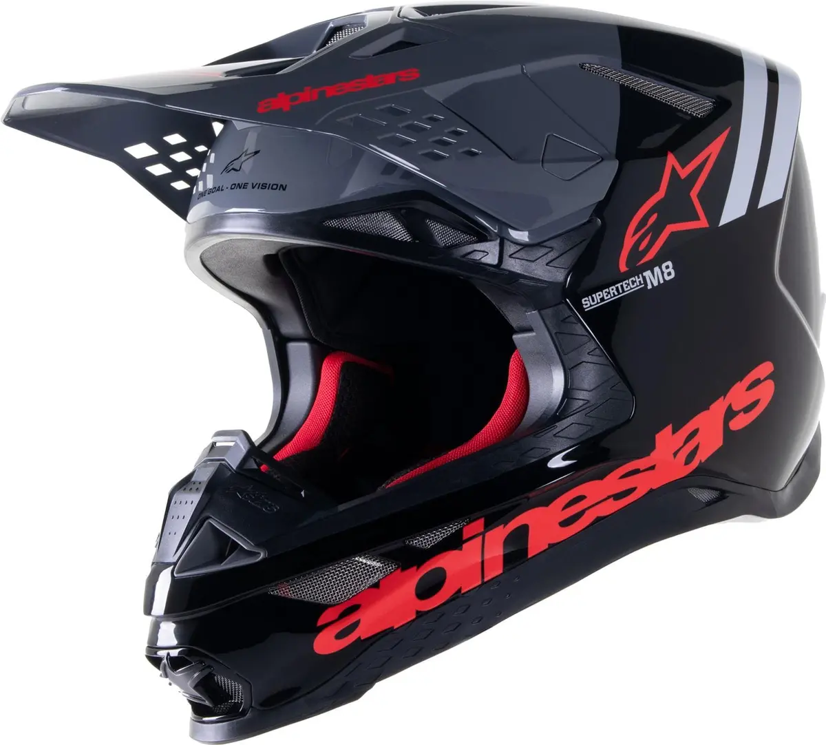 Alpinestars Mx Supertech M8 Motocross Helmet – Lightweight Carbon Fiber Shell, Xxl 1