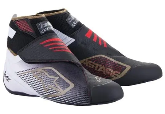 Alpinestars 2713023-1059-9.5 Race Driving Shoes – Fia 8856-2000 Certified, Size 9.5 1