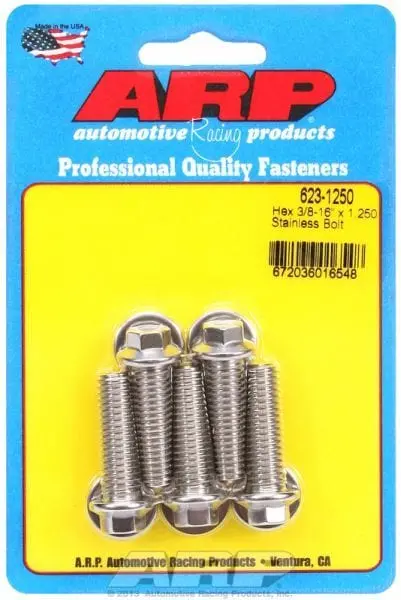 Stainless Steel Hex Head Bolt Kit – 5-Pack, Ar623-1250 1