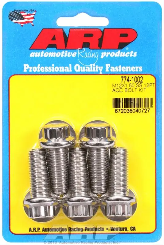 Arp 774-1002 Stainless Steel High-Strength Bolt Kit 1