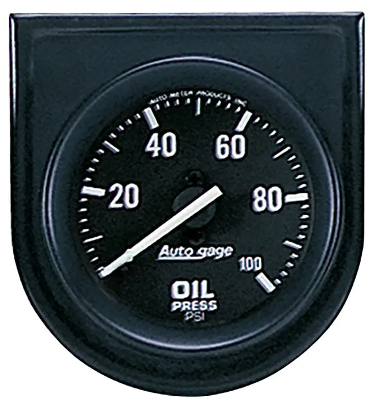 Autometer 2-1/16" Series Oil Pressure Gauge With Electric Sender 1