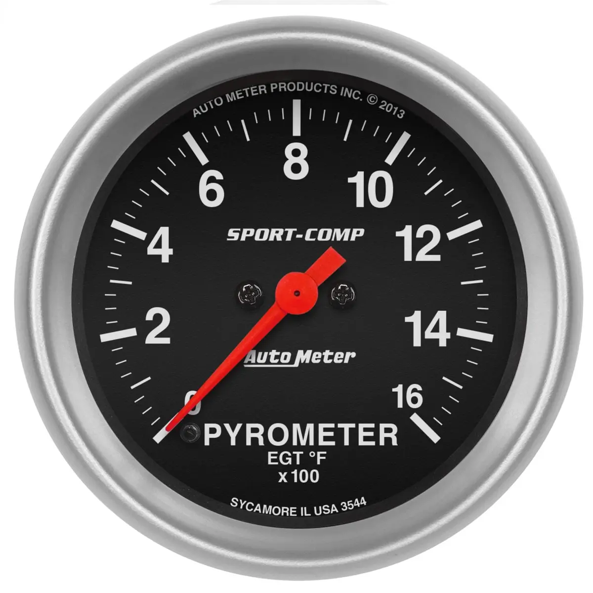 Autometer 3544 Sport-Comp Analog Gauge Cluster 1
