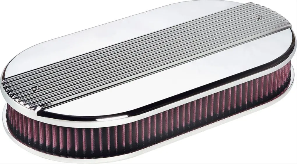 Billet Specialties 15650 Polished Aluminum High-Flow Air Cleaner 1