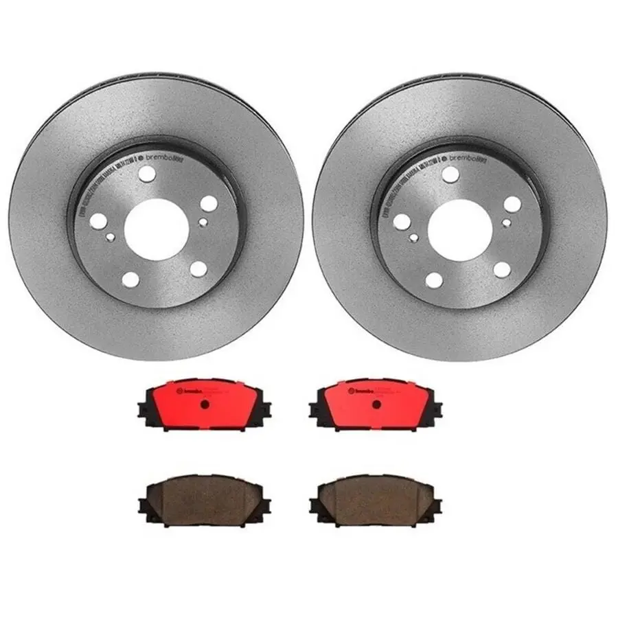 Brembo Complete Front Brake Kit – Discs And Pads, Oe-Plus Performance (Kt00178) 1