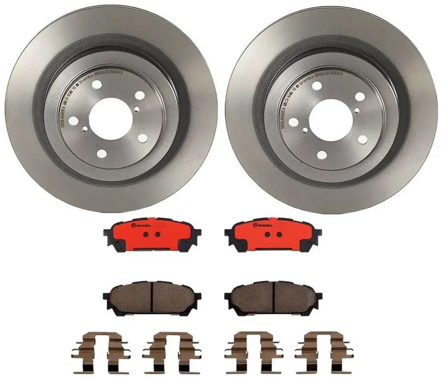 Brembo Kt00241 Premium Disc Brake Pad And Rotor Replacement Kit 1