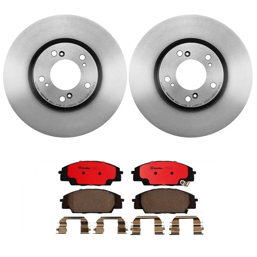 Brembo Kt00600 Brake Kit – Premium Drilled & Slotted Rotors With Ceramic Pads 1