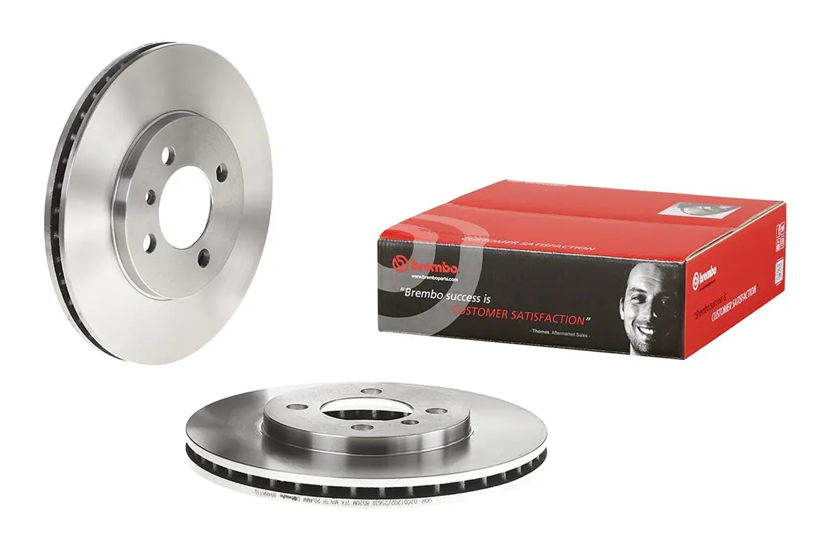 Brembo 09.4883.10 Uv-Coated Brake Rotors – Corrosion-Resistant, High-Strength Cast Iron 1