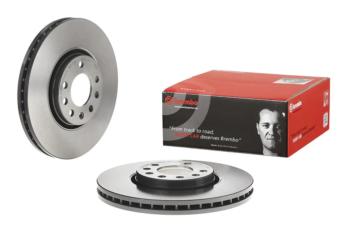 Brembo 09.9162.11 Uv-Coated Premium Brake Rotors 1