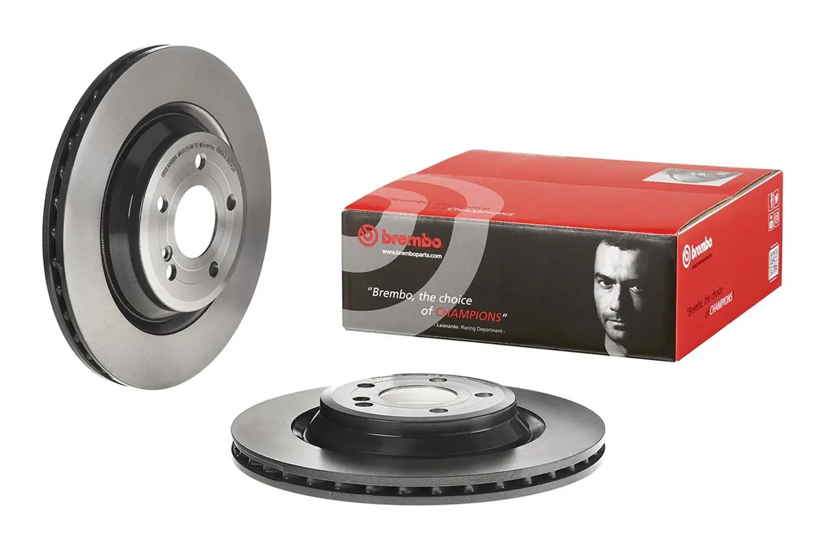 Brembo 09.B743.41 Uv-Coated Premium Brake Rotors 1
