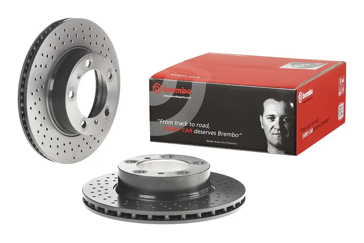Brembo 09.C879.11 Uv-Coated Premium Brake Rotors 1