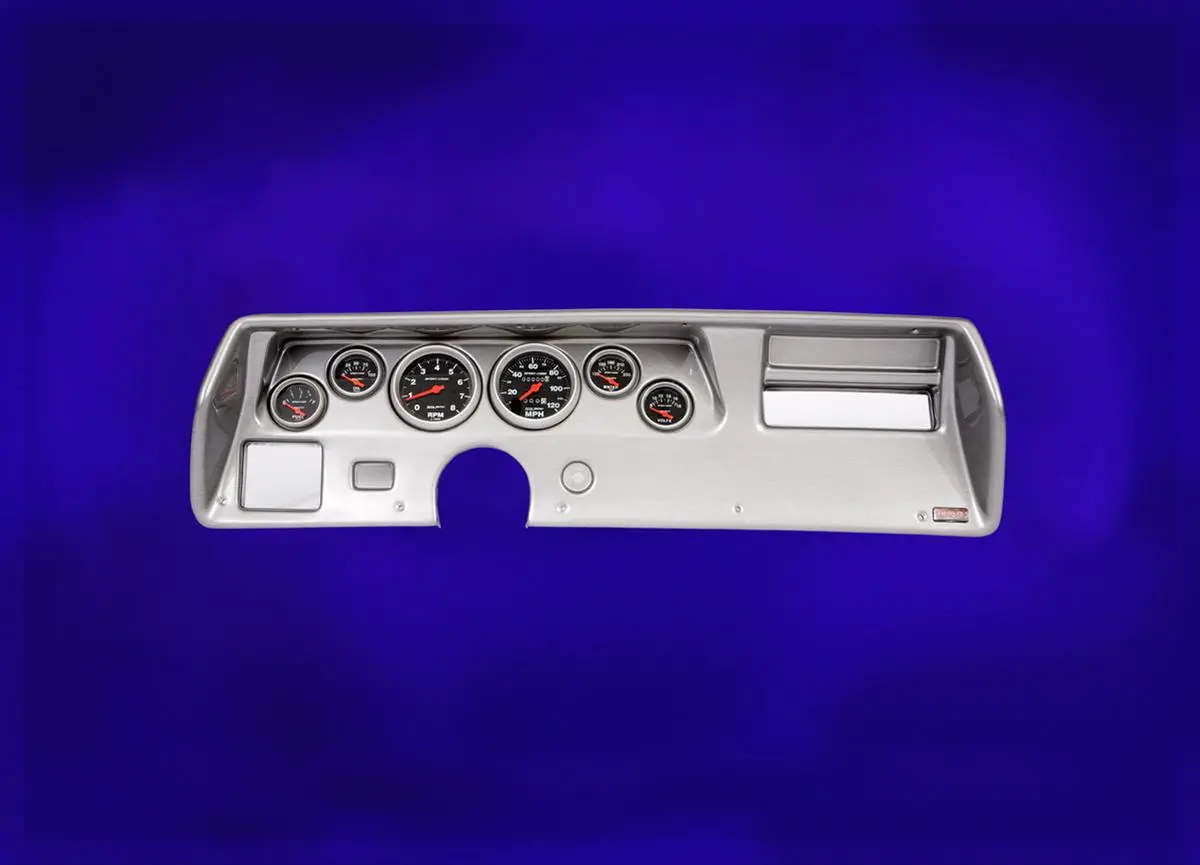 Classic Dash Custom Gauge Cluster Kit – Plug-And-Play Instrument Panel – 104700112 1