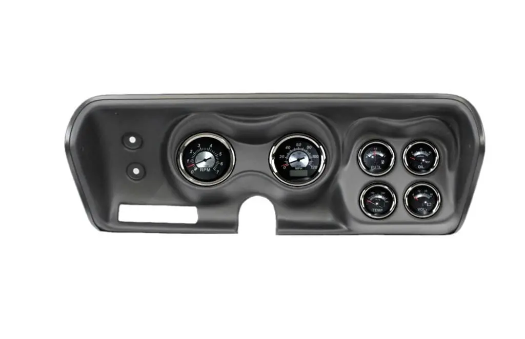 Classic Dash 71871Bs11 Analog Gauge Kit With Instrument Cluster 1
