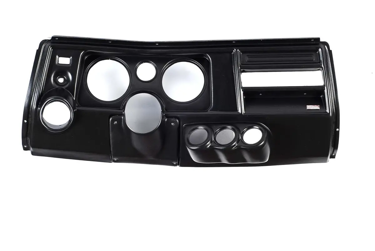Classic Thunder Road 103690021 Drilled Gauge Panel For Custom Dash Builds 1
