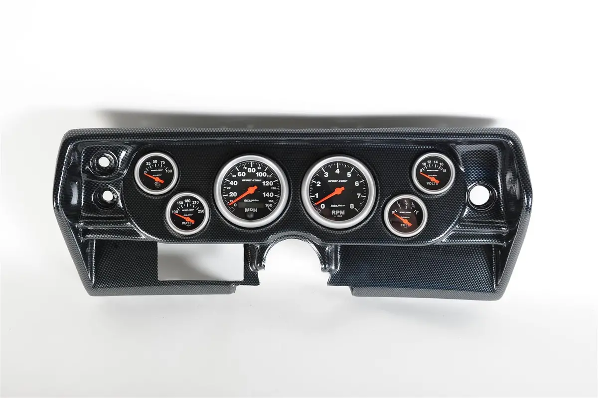 Thunder Road Instrument Cluster With Autometer Gauges – 102680213 1