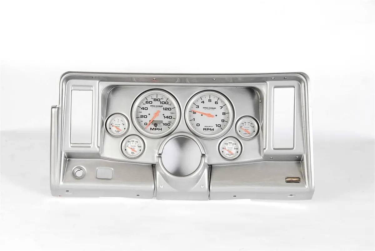 Classic Thunder Road Instrument Panel – Integrated Autometer Gauges (102690322) 1