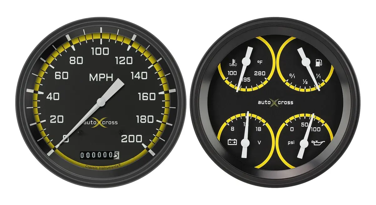 Classic Instruments 1947–1953 Chevy Pickup Gauge Package – Ct47Axy52 1