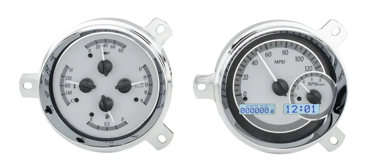 Dakota Digital Vhx-51C-S-W Analog Gauge System – Direct-Fit Replacement With Modern Electronics 1