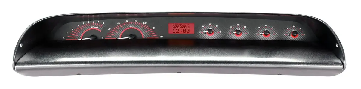 Dakota Digital Vhx-63C-Imp-C-R Analog Gauge System – Direct-Fit Replacement For Classic Vehicles 1