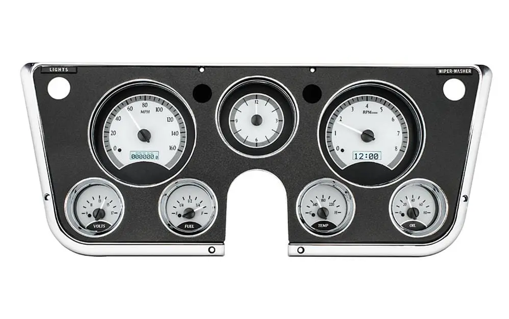 Dakota Digital Vhx-67C-Pa-S-R Gauge System – Direct-Fit Analog Cluster For 1967–69 C10 Trucks 1