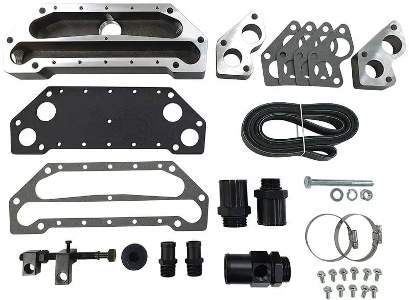 Electric Water Pump Header Adapter Kit – Ewp-Compatible – Dc8670 1