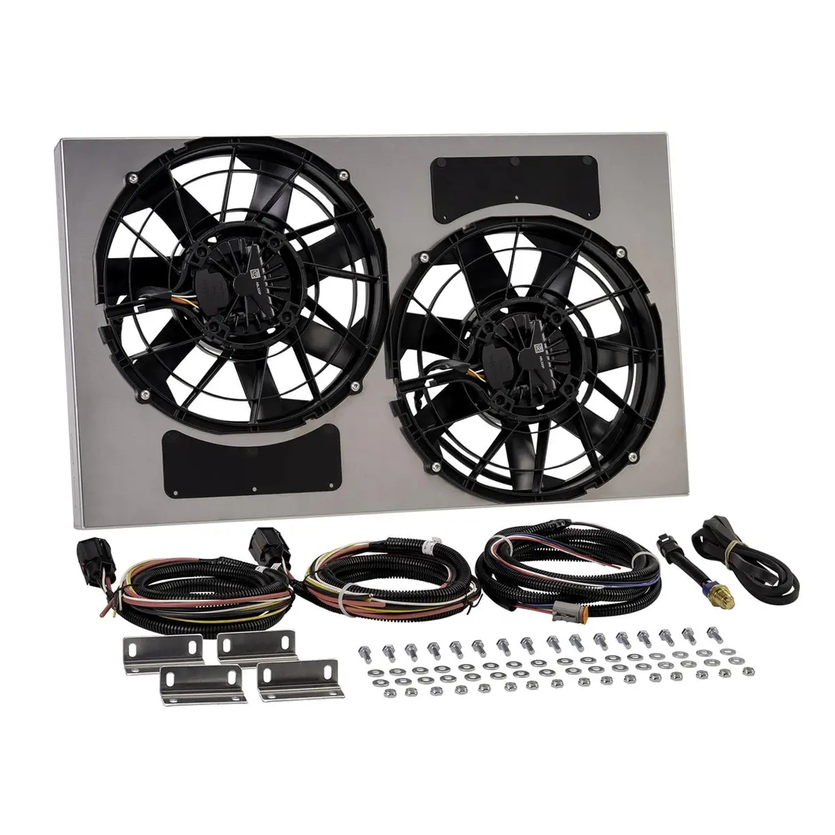 Derale 67938-195 Brushless Electric Fan Powerpack – High-Output Cooling System 1
