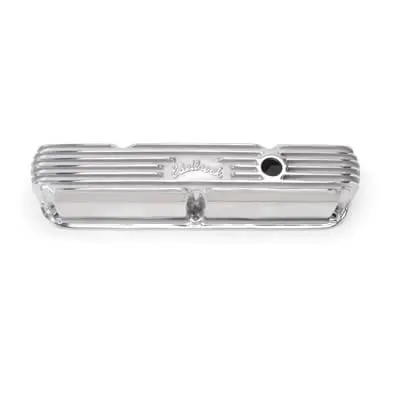 Edelbrock Classic Aluminum Valve Covers - Part 4176 1