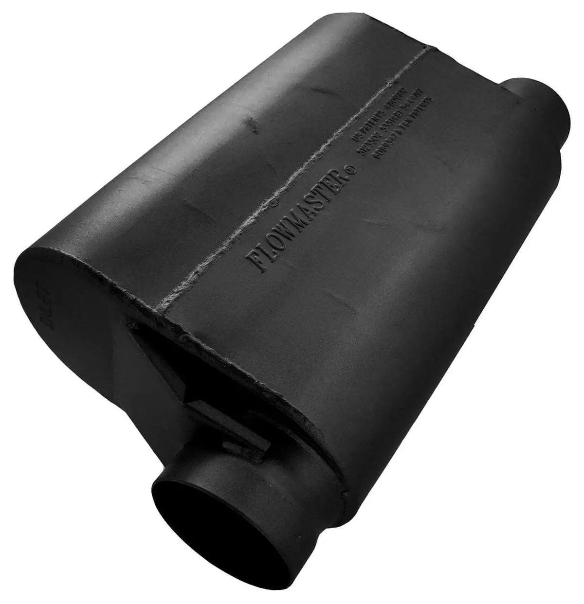 Alcohol Race Series Straight-Through Muffler – Flo53545-10 Performance Exhaust 1