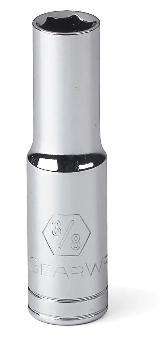 Gearwrench 80365 Ratcheting Socket Set – 3/8" Drive, 12-Point, Chrome Finish 1