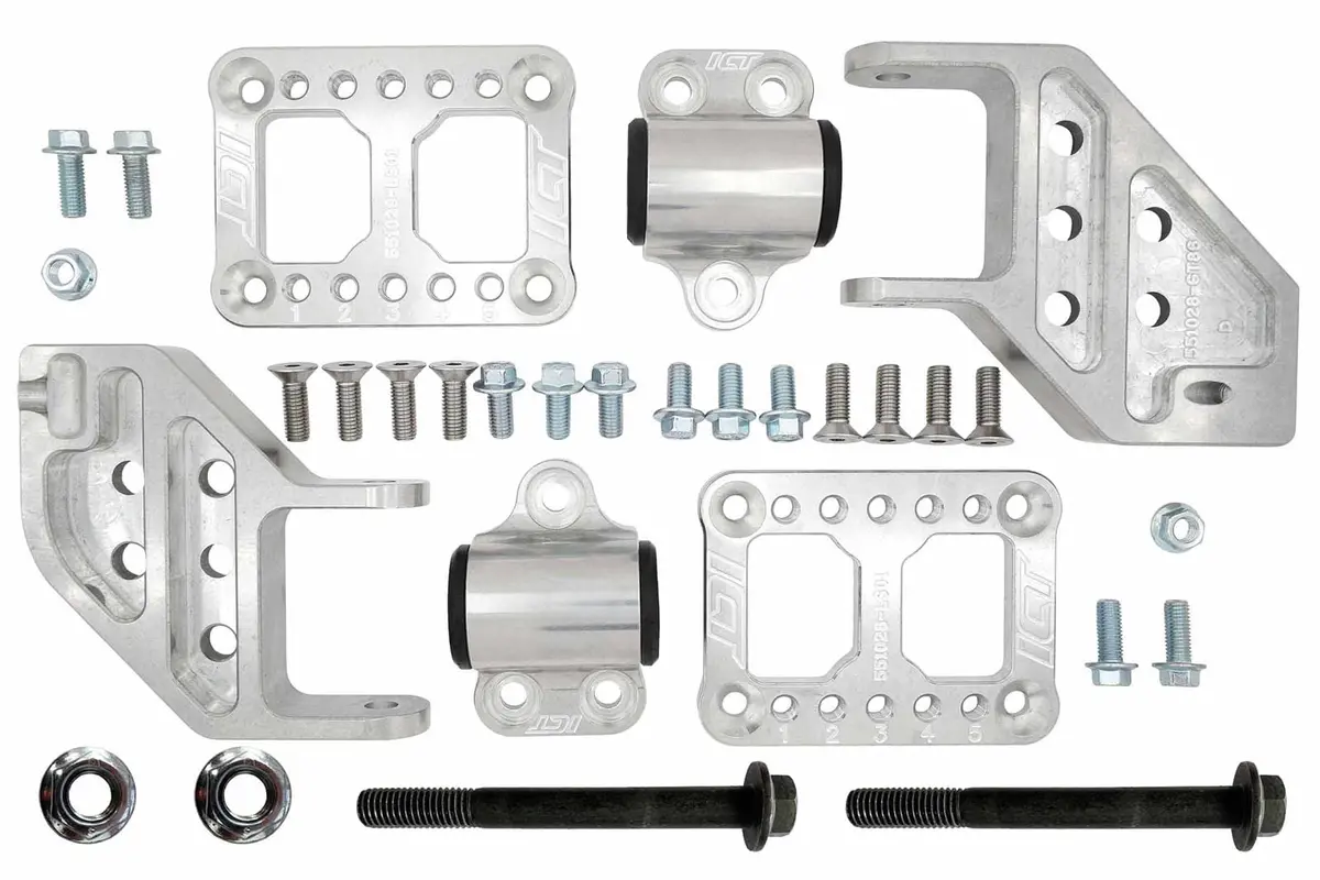 Ict Billet Motor Mount Kit With Inserts For Gt86 – 551028-Gt86 1