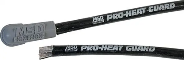 Msd Pro-Heat Spark Plug Wire Heat Shields – Flexible Ceramic-Coated Sleeving (3411) 1