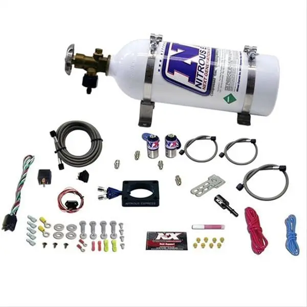 Nitrous Express 20941-05 Wet Nitrous System – Adjustable Single-Stage Power Adder Kit 1