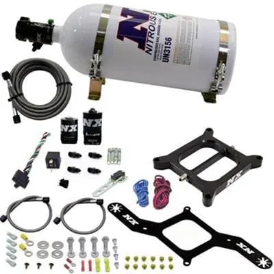 Nitrous Express Nx 55140-12 Wet Nitrous System – 12-Pound Capacity, Tuner-Ready 1