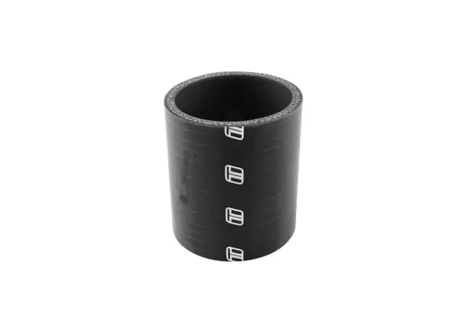 Black Anodized Straight Exhaust Header Tube - 2.00" Od × 75Mm Length 1