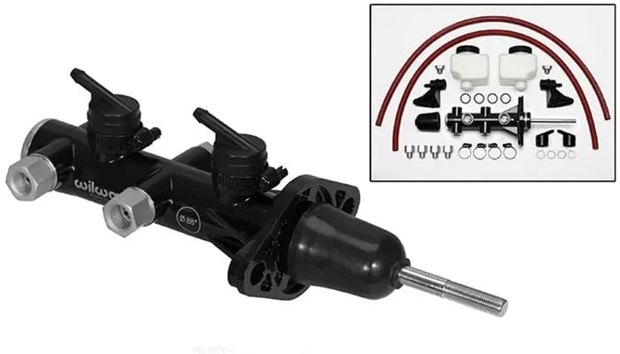 Wilwood 260-14241-Bk Aluminum Tandem Master Cylinder – Dual-Circuit Brake System 1