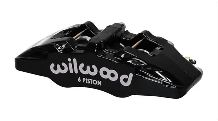 Wilwood 120-13428-Bk Forged Dynapro 6-Piston Lug-Mount Calipers – Track-Ready Braking 1
