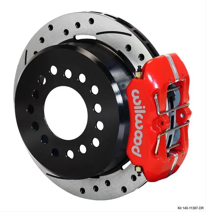 Wilwood 140-11387-Dr Dynapro Rear Parking Brake Kit – Low-Profile Forged Design 1